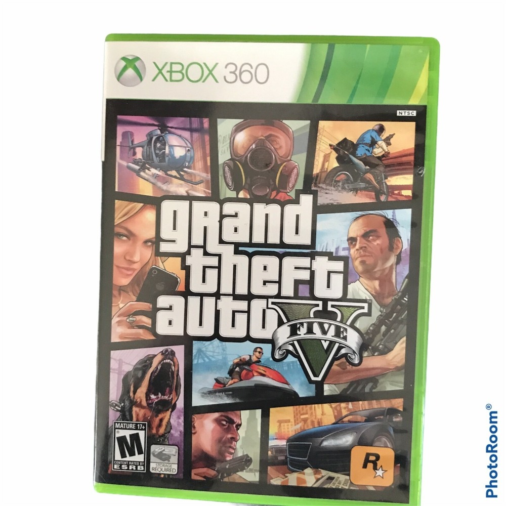 Grand Theft Auto V 5 (Microsoft Xbox 360) *